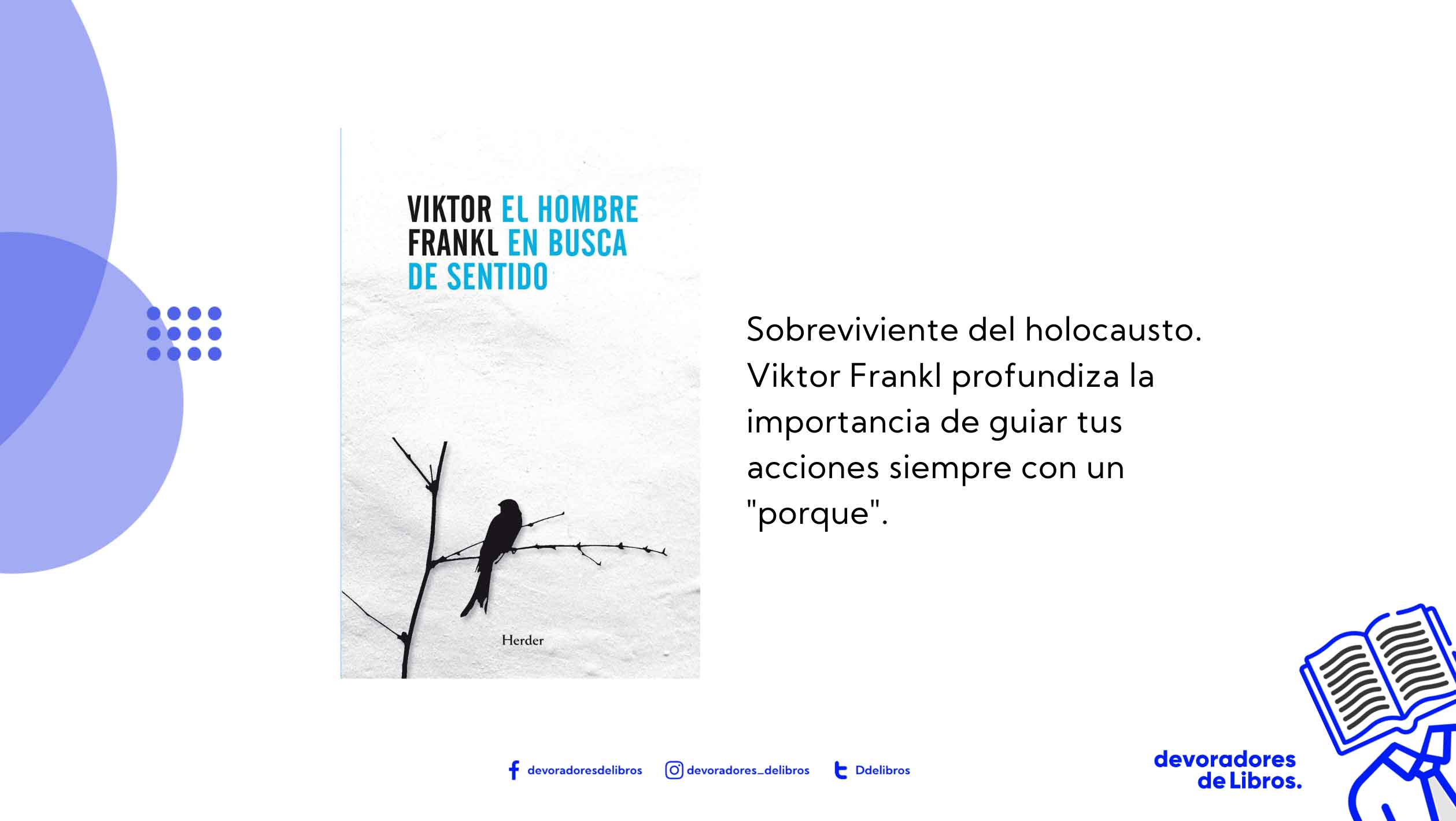El hombre en busca de sentido es un libro escrito por el autor Viktor Frankl, resumen