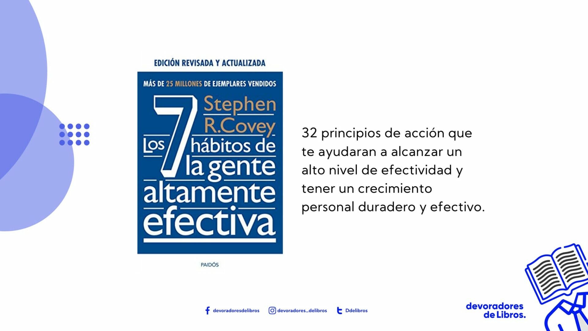 7 hábitos de la gente altamente efectiva de Stephen Covey
